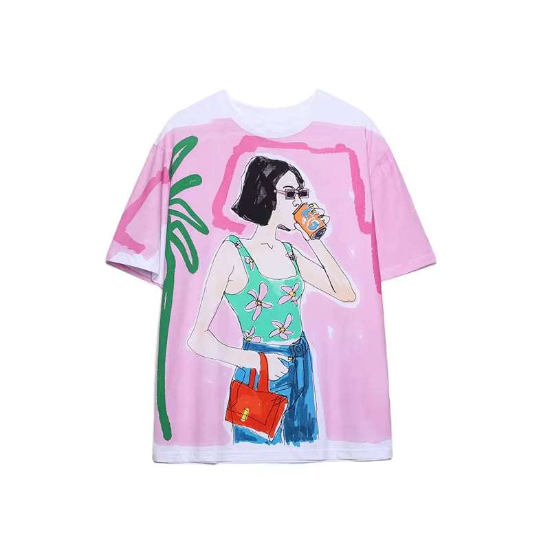 Temperament Short Sleeved T-shirt