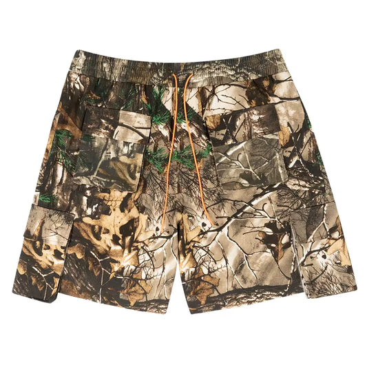 Camouflage Patterns Print Shorts