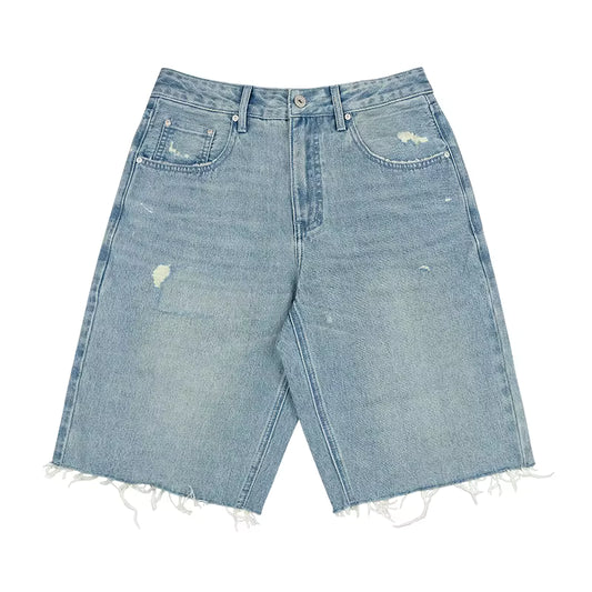 Streetwear Ripped Jeans Shorts