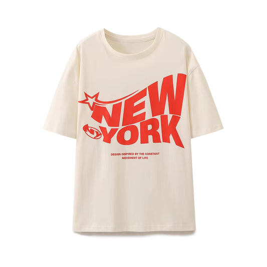 French Fashion Short-Sleeved T-Shirt