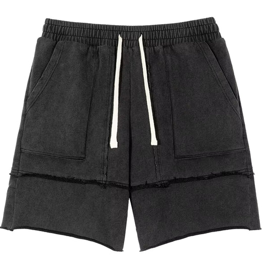100% Cotton Washed Vintage Shorts