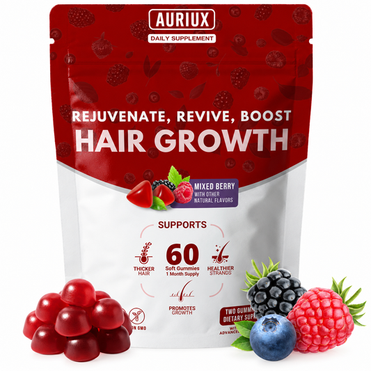 AURIUX - RRB Hair Growth Gummies